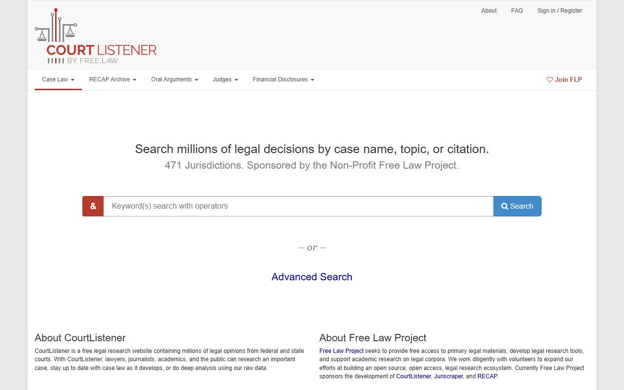 Douglas County probate records CourtListener research alternative